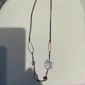 Chico's Silver and Gold Necklace
